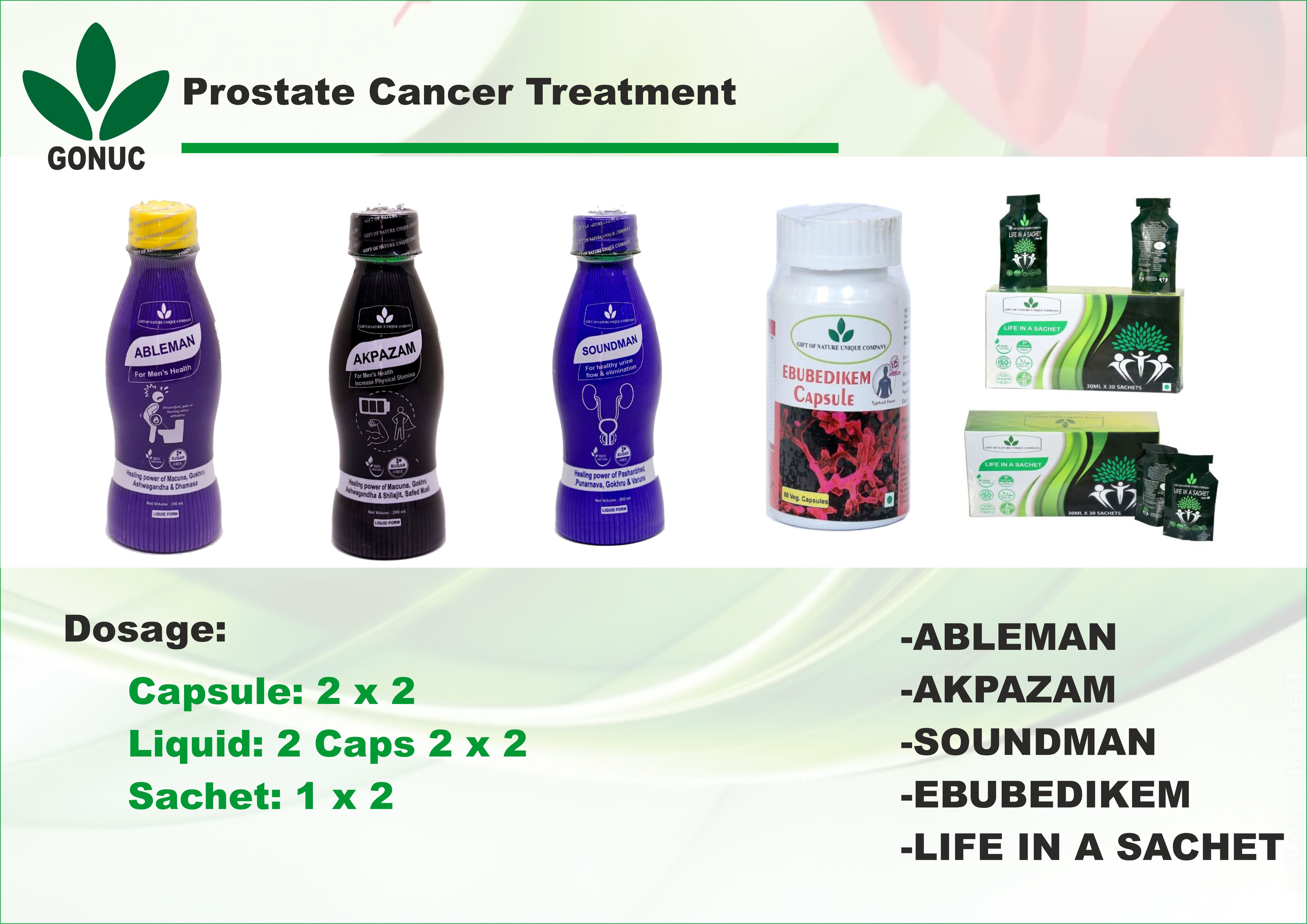 PROSTATE CANCER TREATMENT